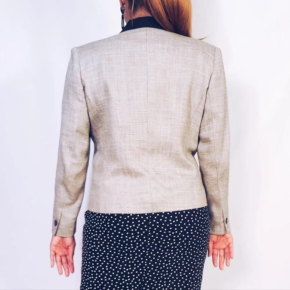 Vintage Gray Suit Jacket