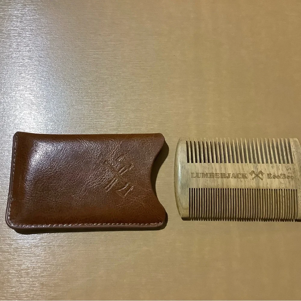 lumberjack comb case leather
