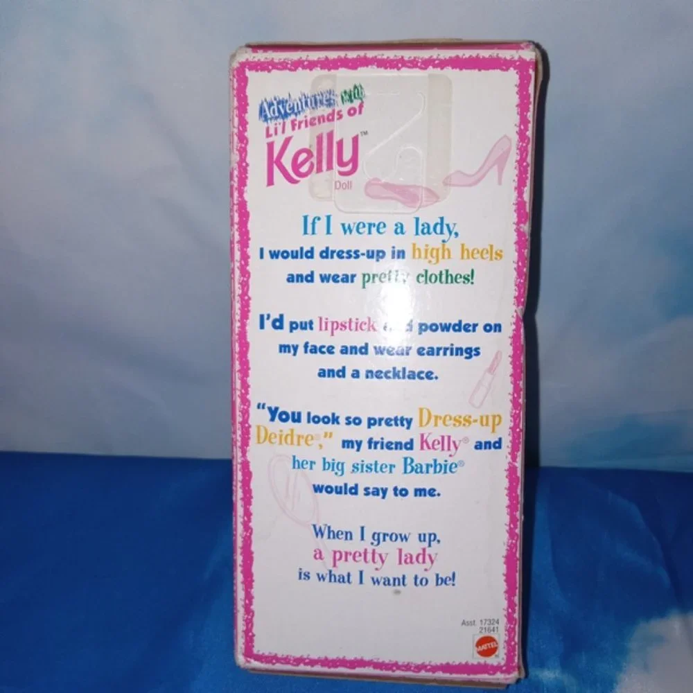 “Dress-up Deirdre” Adventures with Li’l friends of Kelly by Mattel NIB Vintage