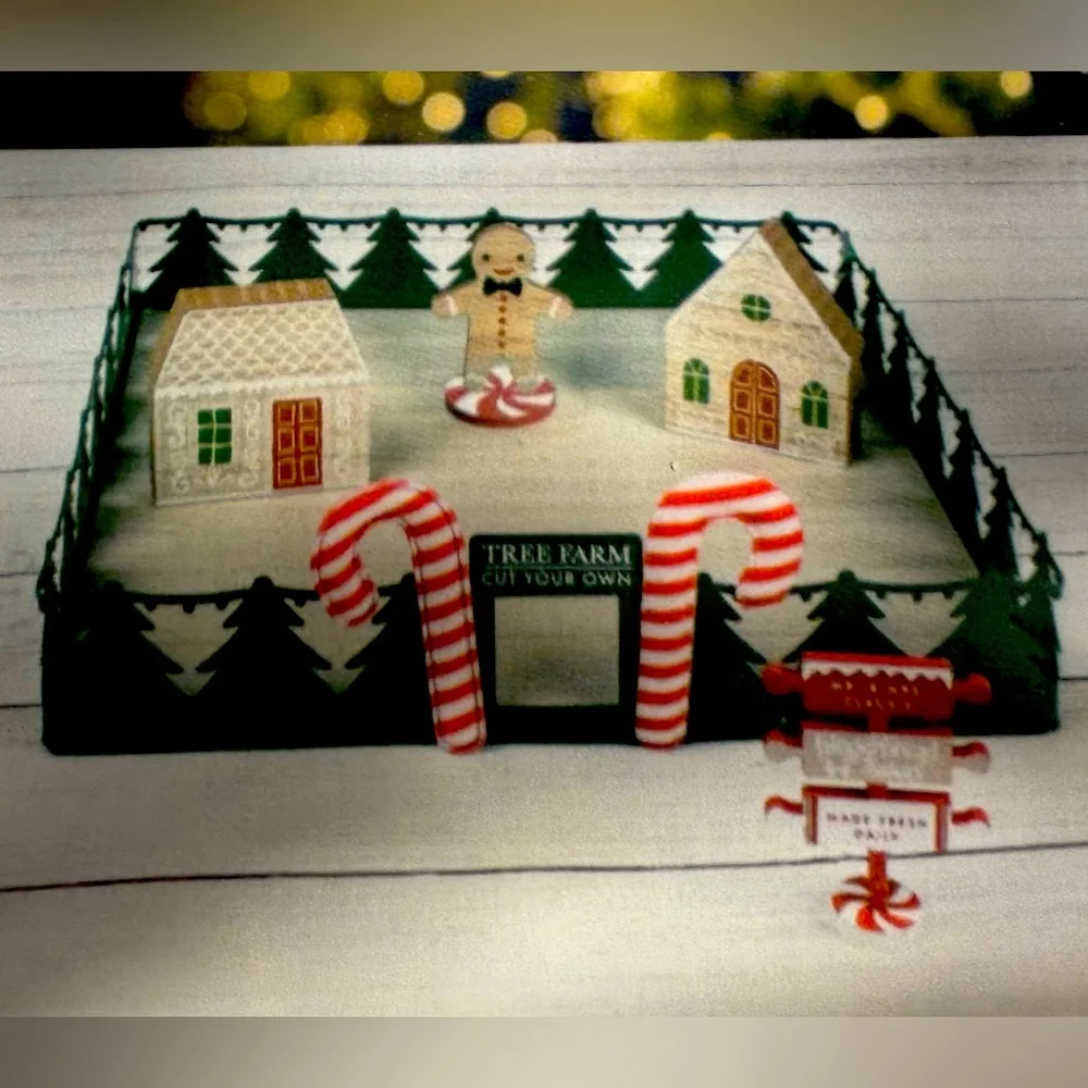 Target 6 count Gingerbread Tiered Tray Props.