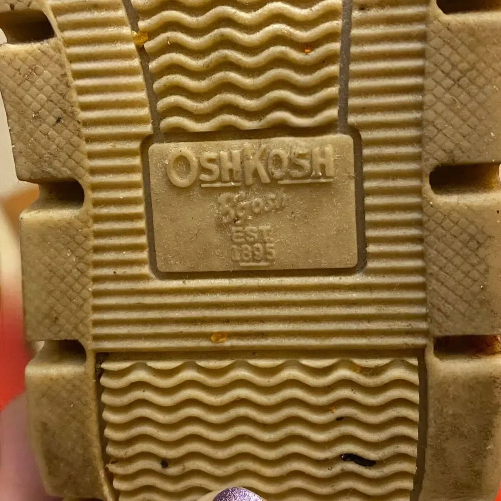 Oshkosh B'gosh Duchess Faux Fur Tan Boots Toddler Girl’s Size 7