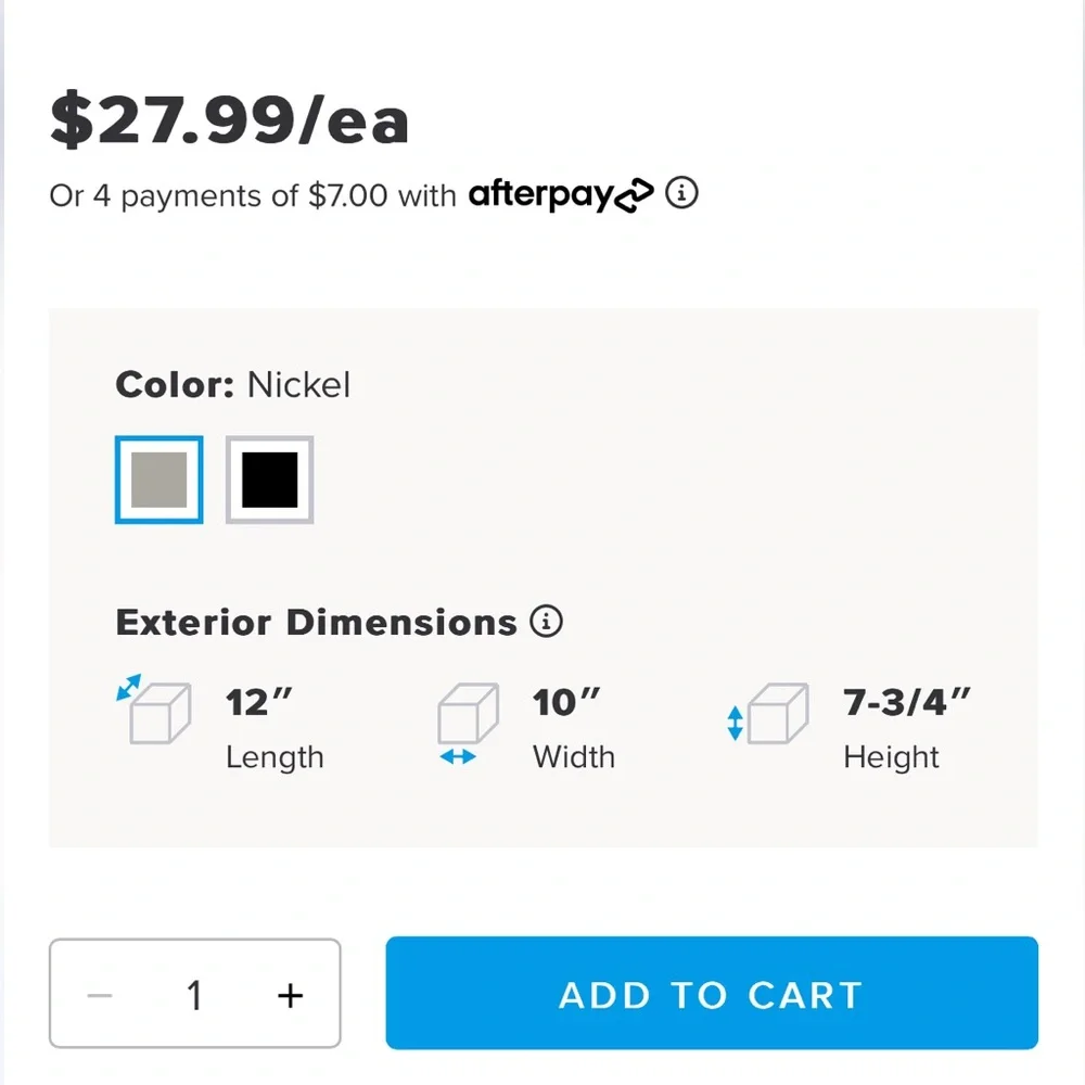 The Container Store household this