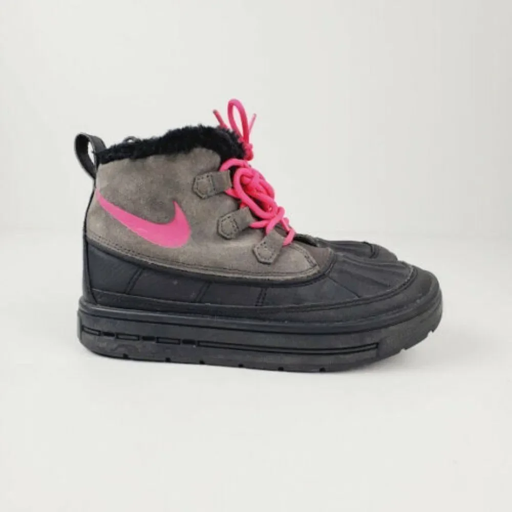 Nike Unisex Kids Woodside Winter Boots Size 1Y