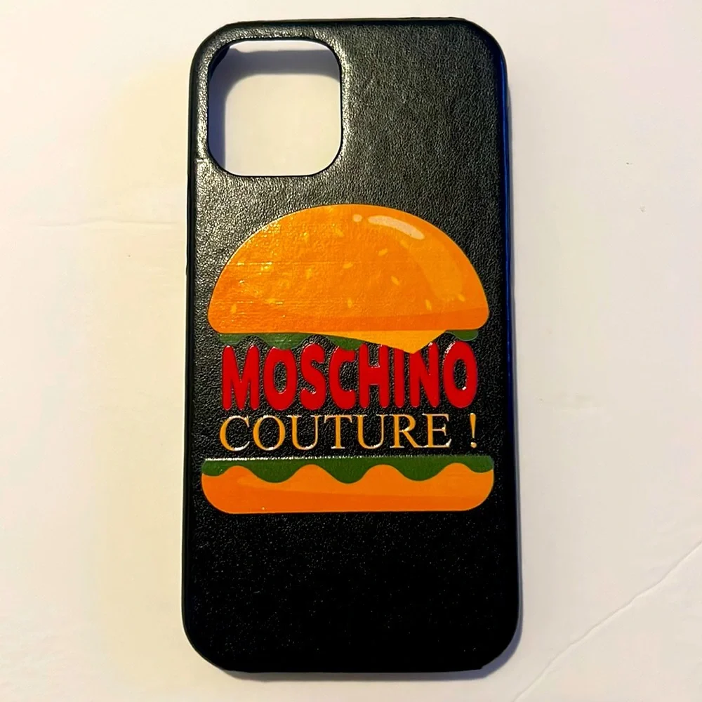Moschino Hamburger Iphone 12 Case