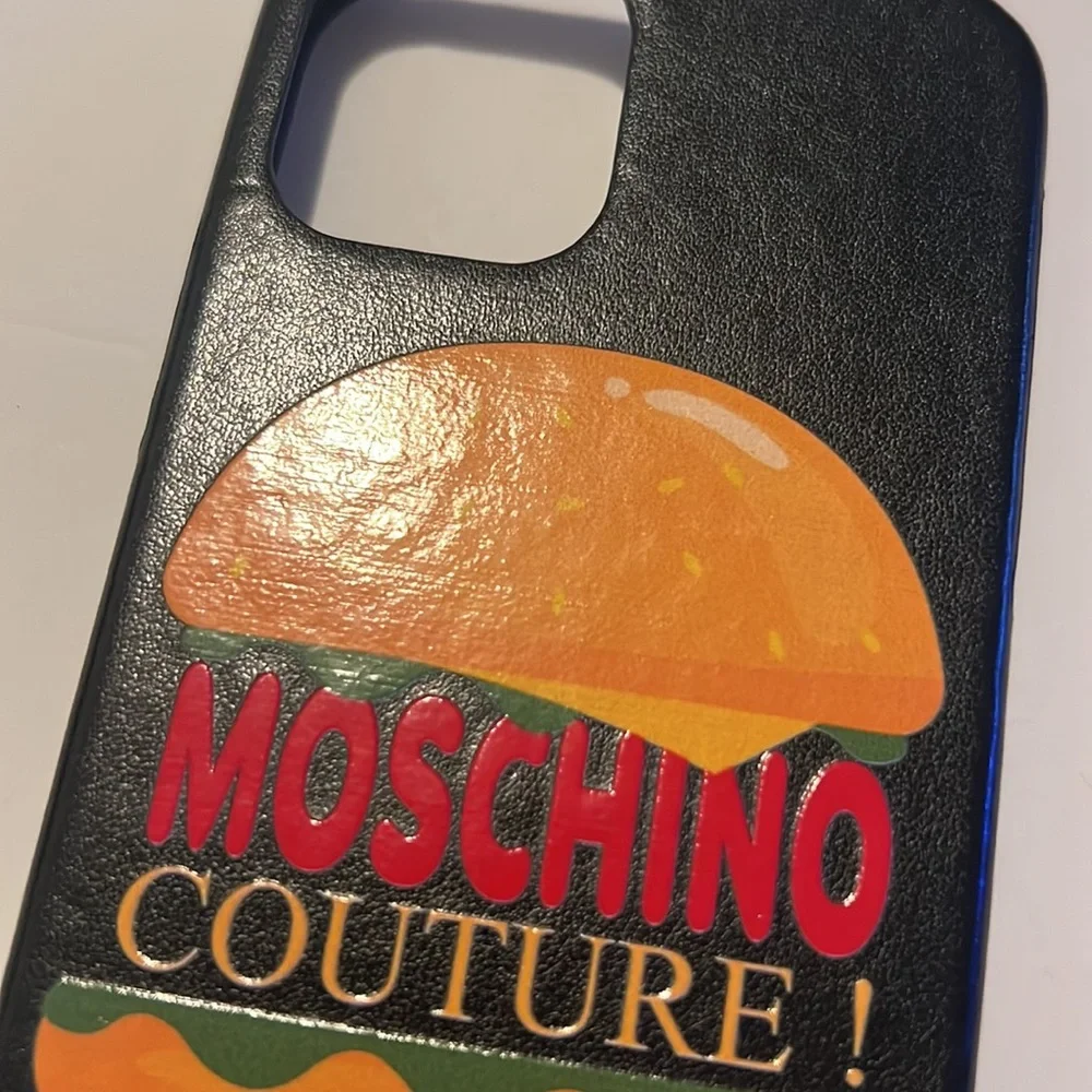Moschino Hamburger Iphone 12 Case