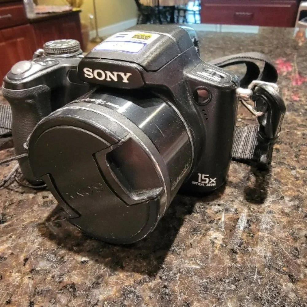 Sony Cyber-shot DSCH50 9.1 MP Digital Camera with Optical Zoom Super steady Shot