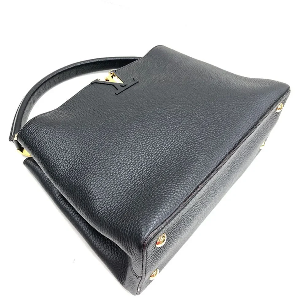 Louis Vuitton Capucines Handbag Black
