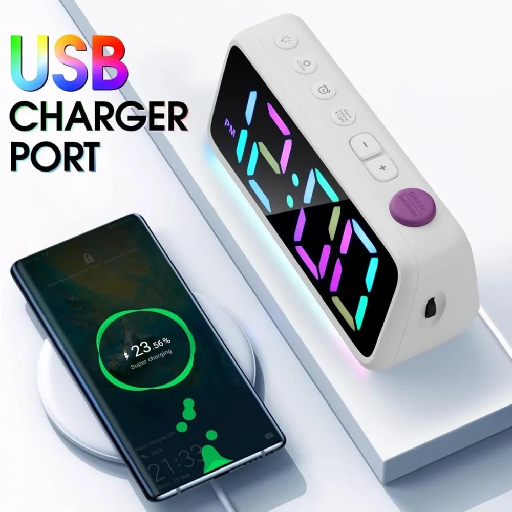 Digital alarm clock