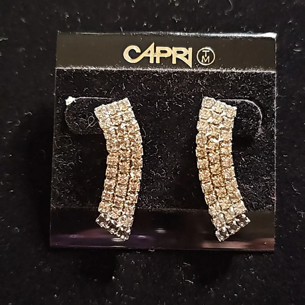 Capri Rhinestone Earrings🎠9