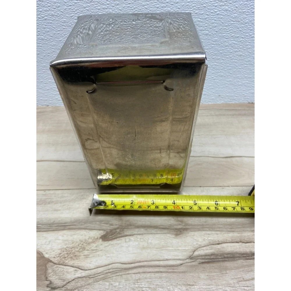 Vintage Utilities Specialties Co. Stainless Steel Napkin Dispencer