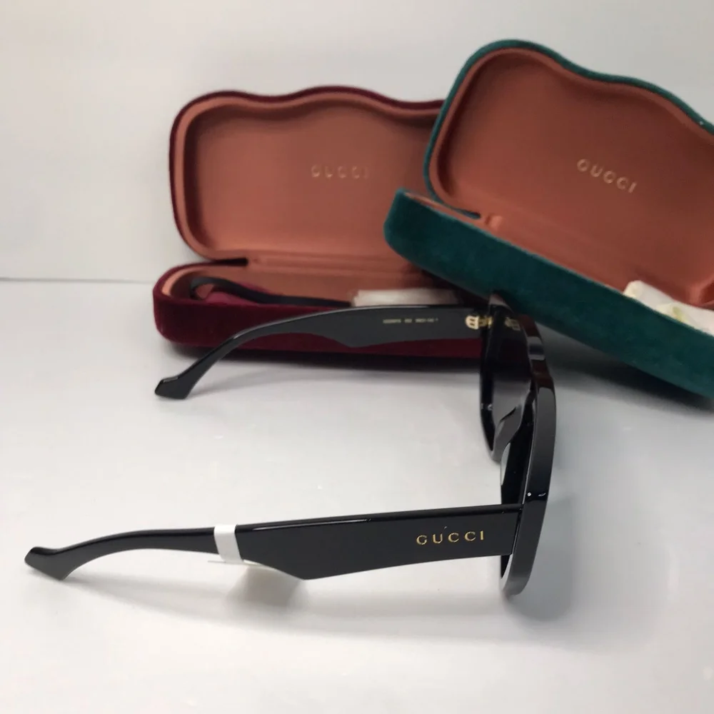 💯original  Gucci Grey Shield  Sunglasses GG0997S 00