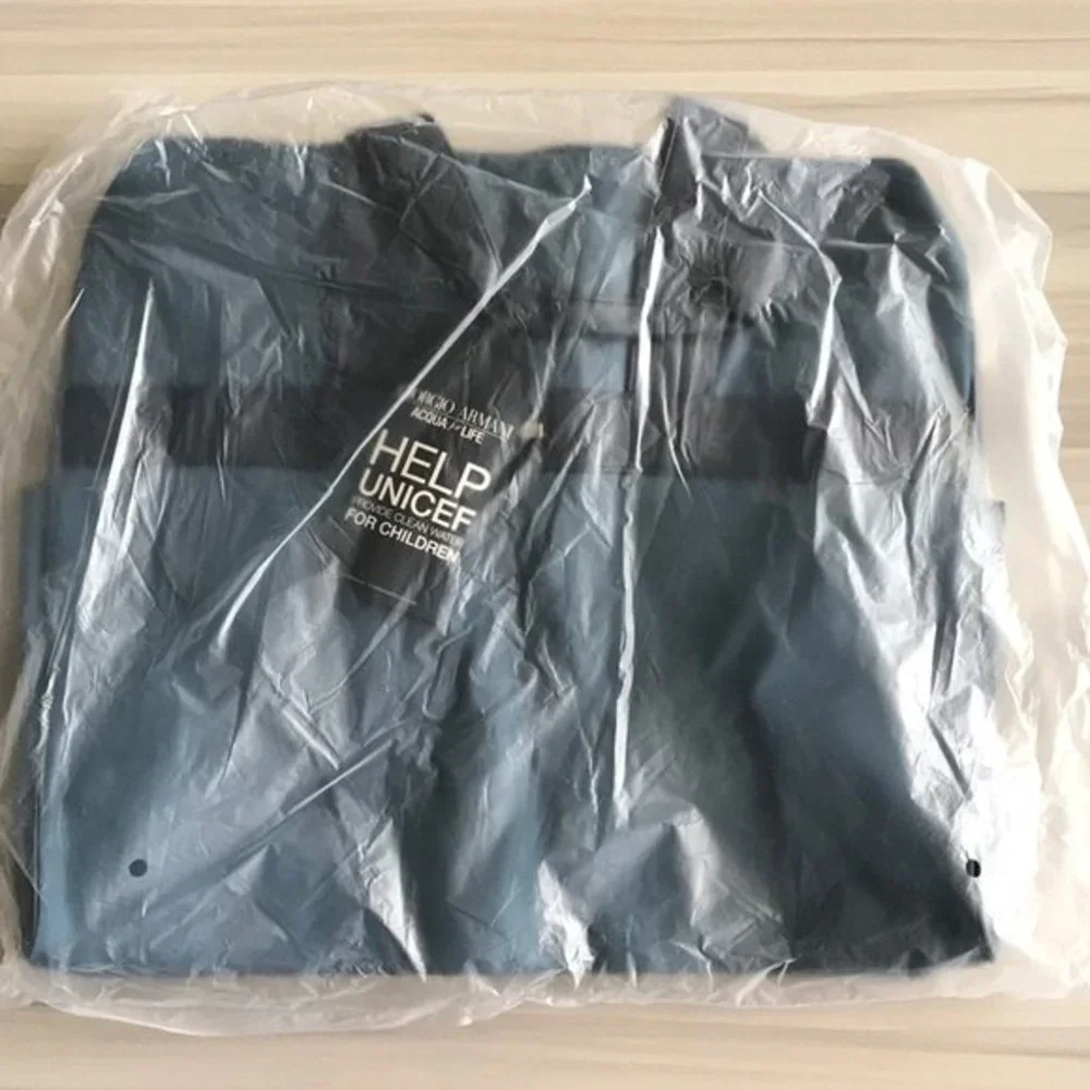 Giorgio Armani blue shoulder travel