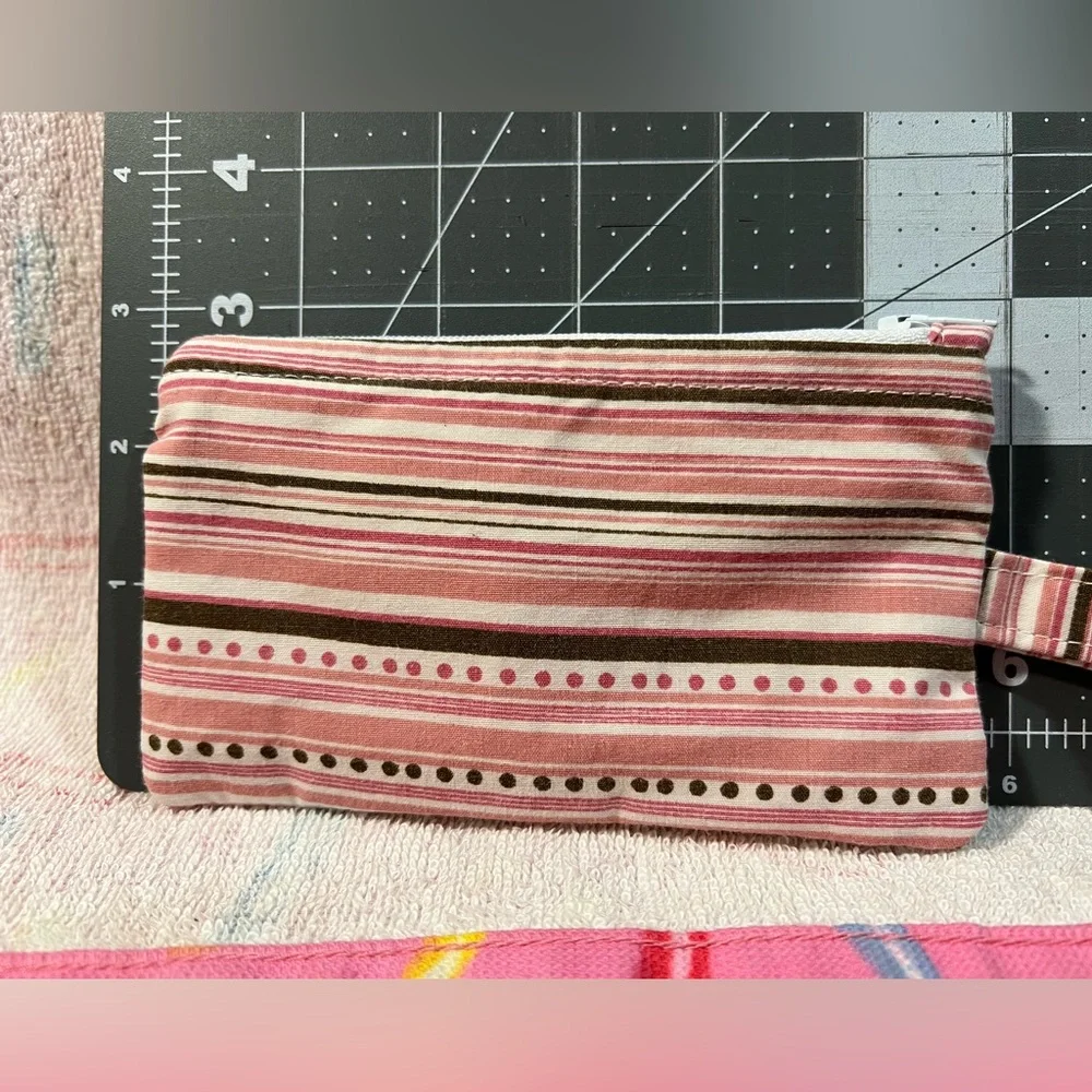 Homemade coin zipper pouch