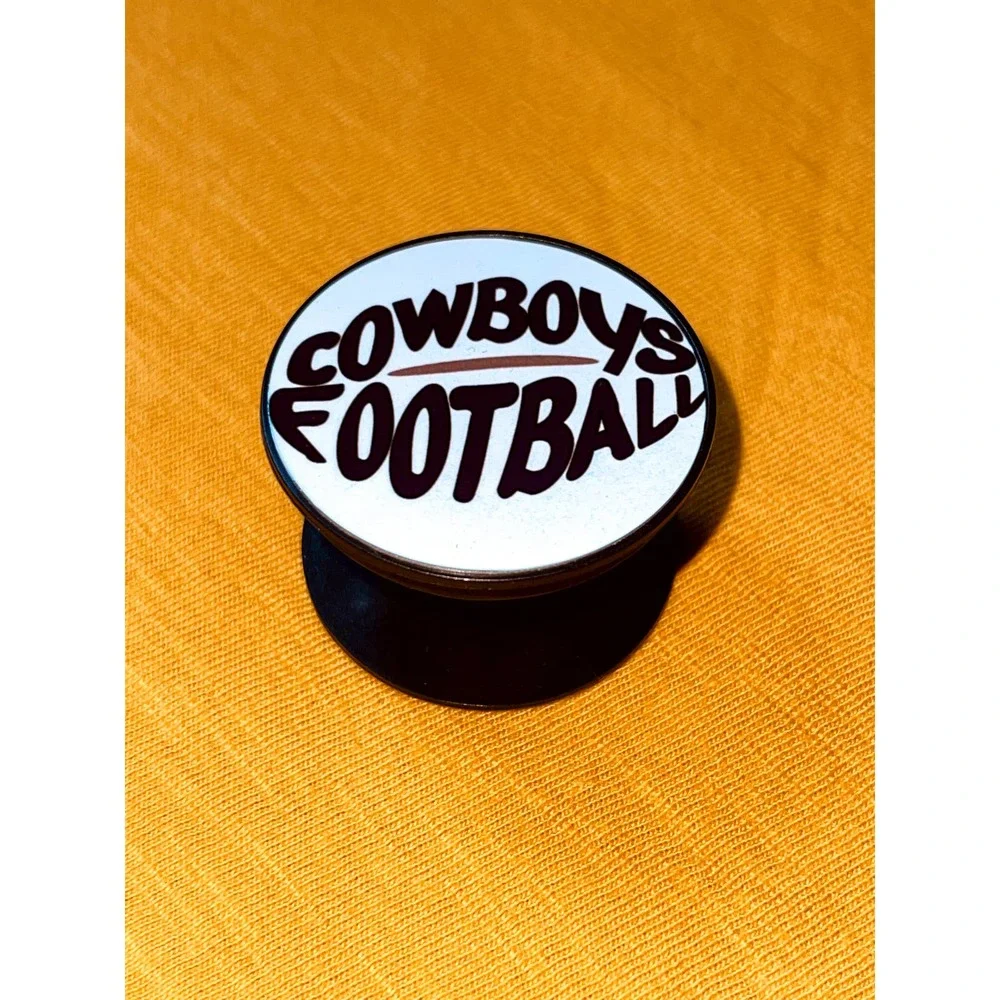 Dallas Cowboys Pop Up Phone Accessory With Super Strong Glue