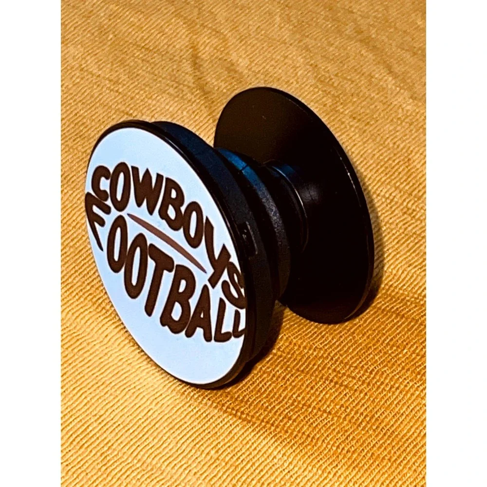 Dallas Cowboys Pop Up Phone Accessory With Super Strong Glue