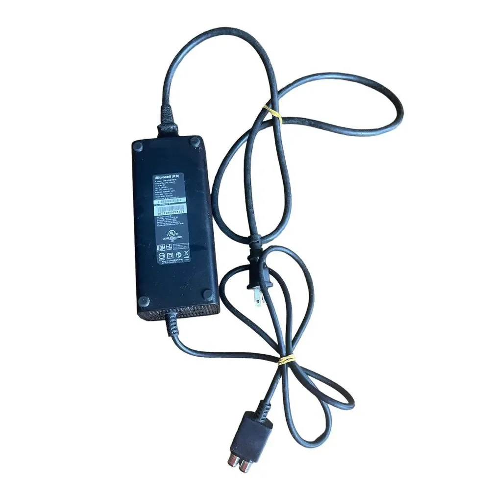 Genuine Microsoft XBOX 360 Model #A10-120N1A Power Supply AC Adaptor