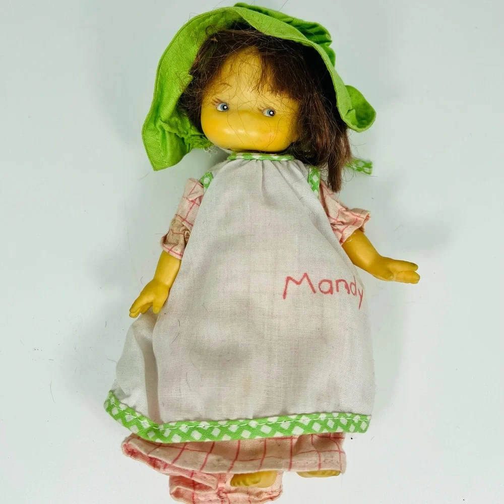 Vintage 1975 Knickerbocker Sunbonnet Babies 7” Mandy Doll