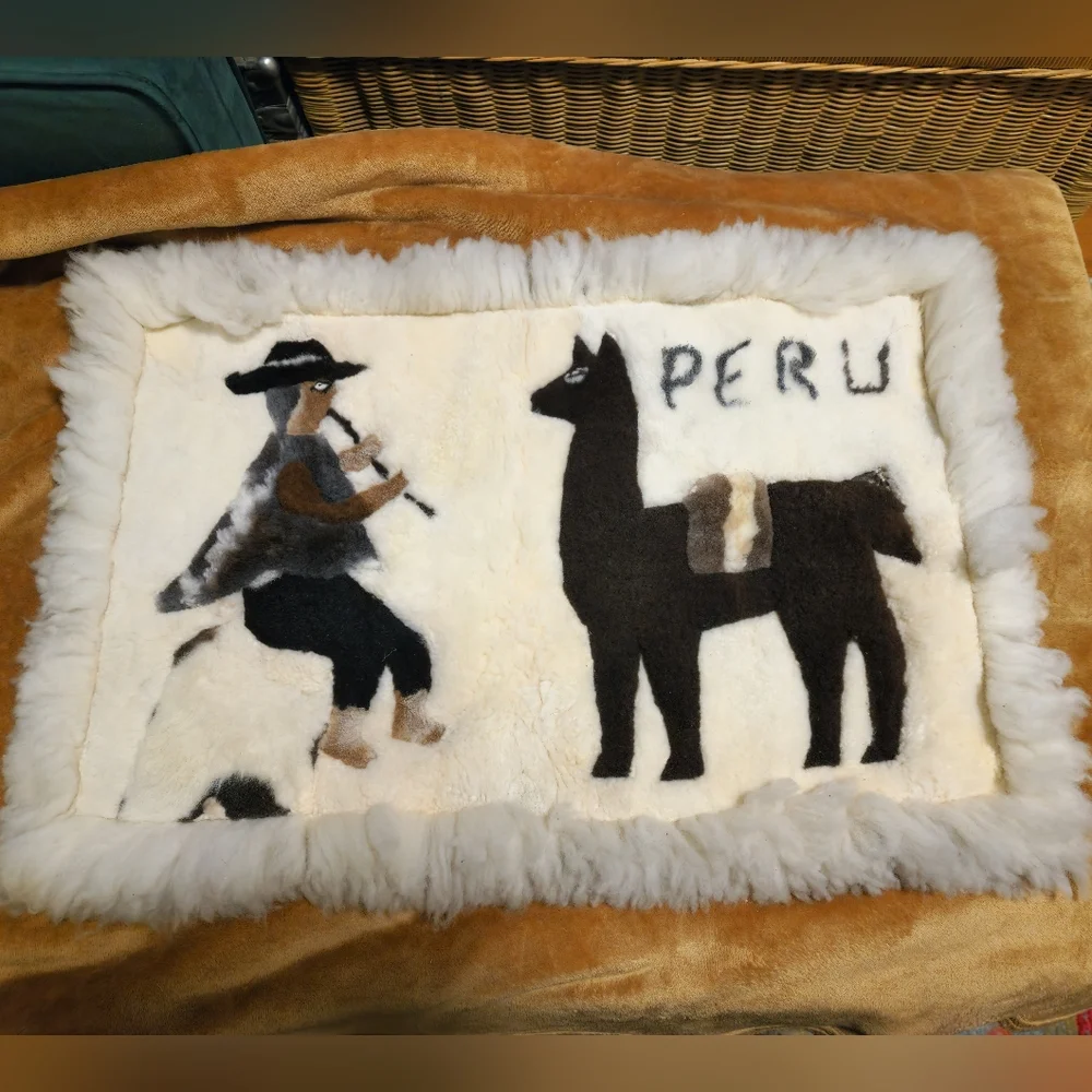 Handmade Peruvian Rugs Alpaca Fur