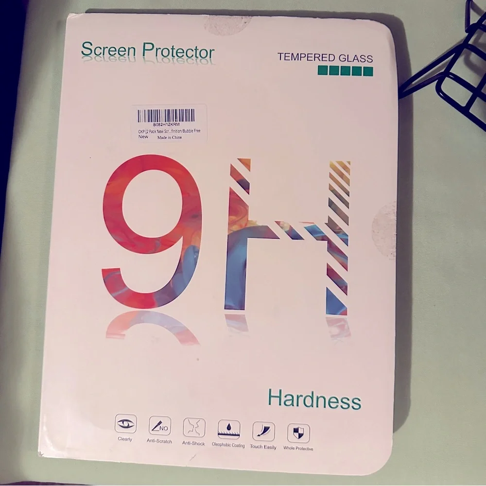 Tempered Glass Screen Protector for ipad 10.2 inch; Anti-Scratch/High Definition