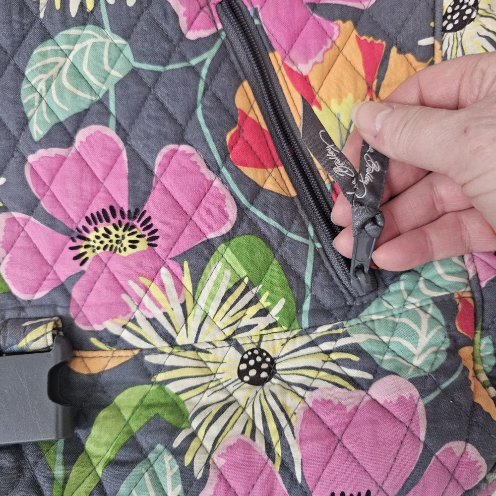 Vera Bradley grey floral