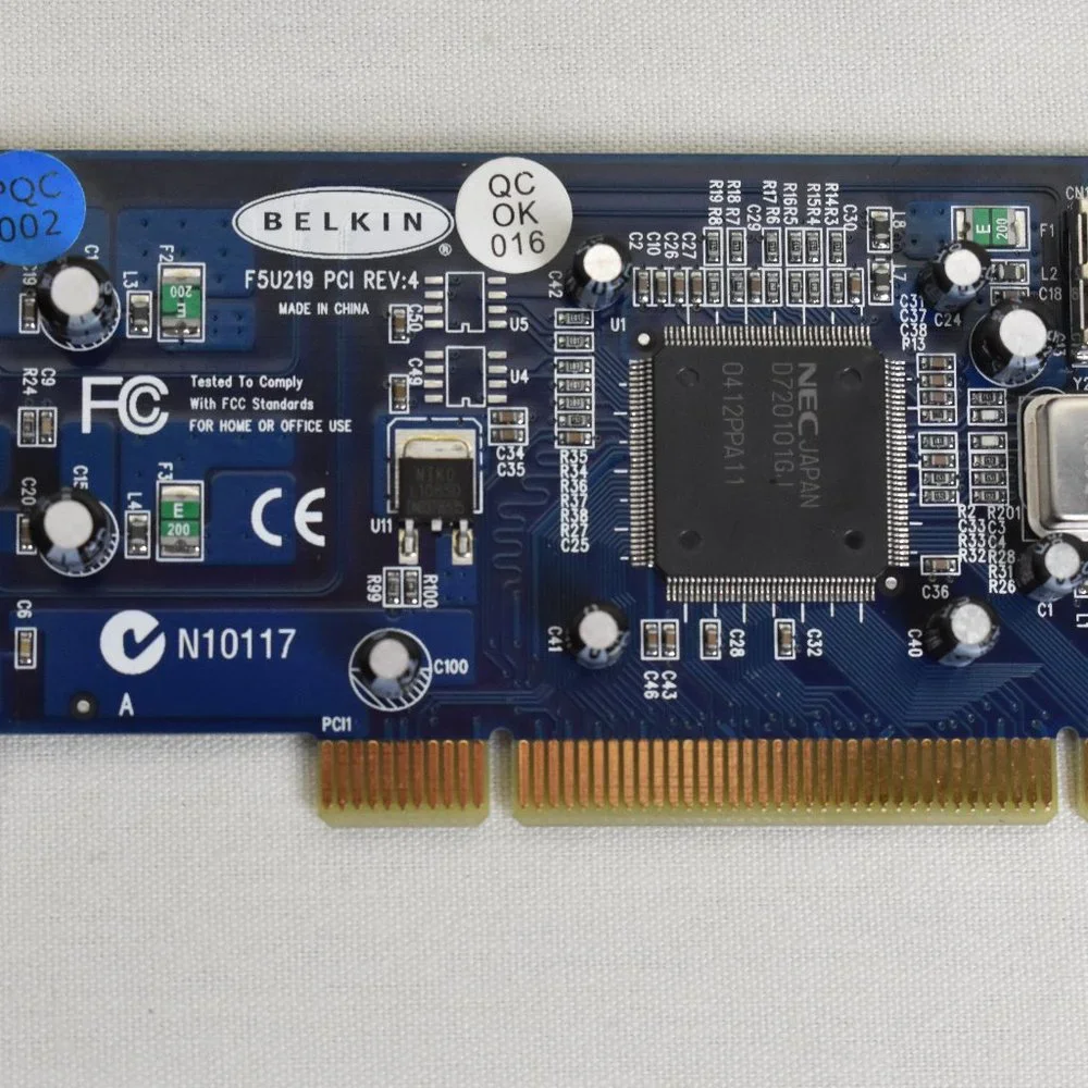 Belkin F5U219 PCI Rev 4 USB Card