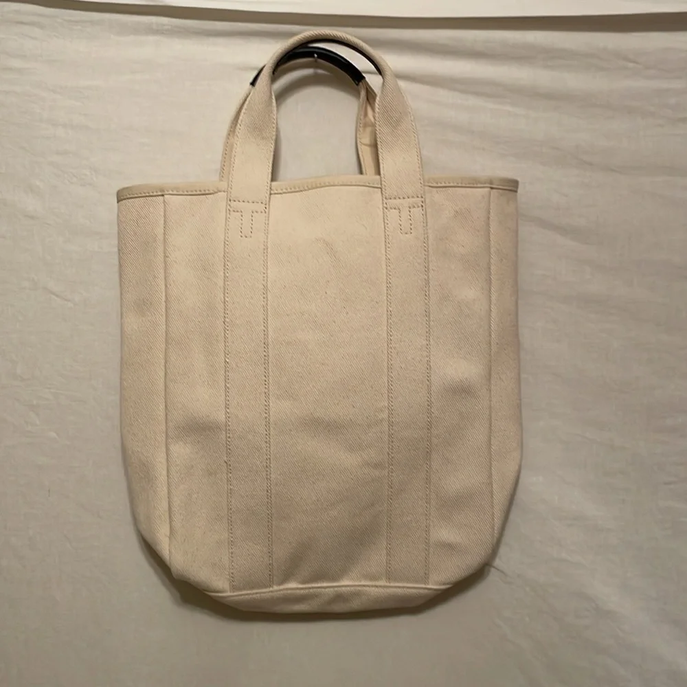 Tory Burch cream such canvas