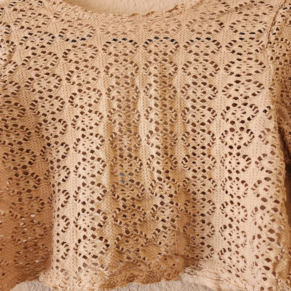 Free People beautiful crochet