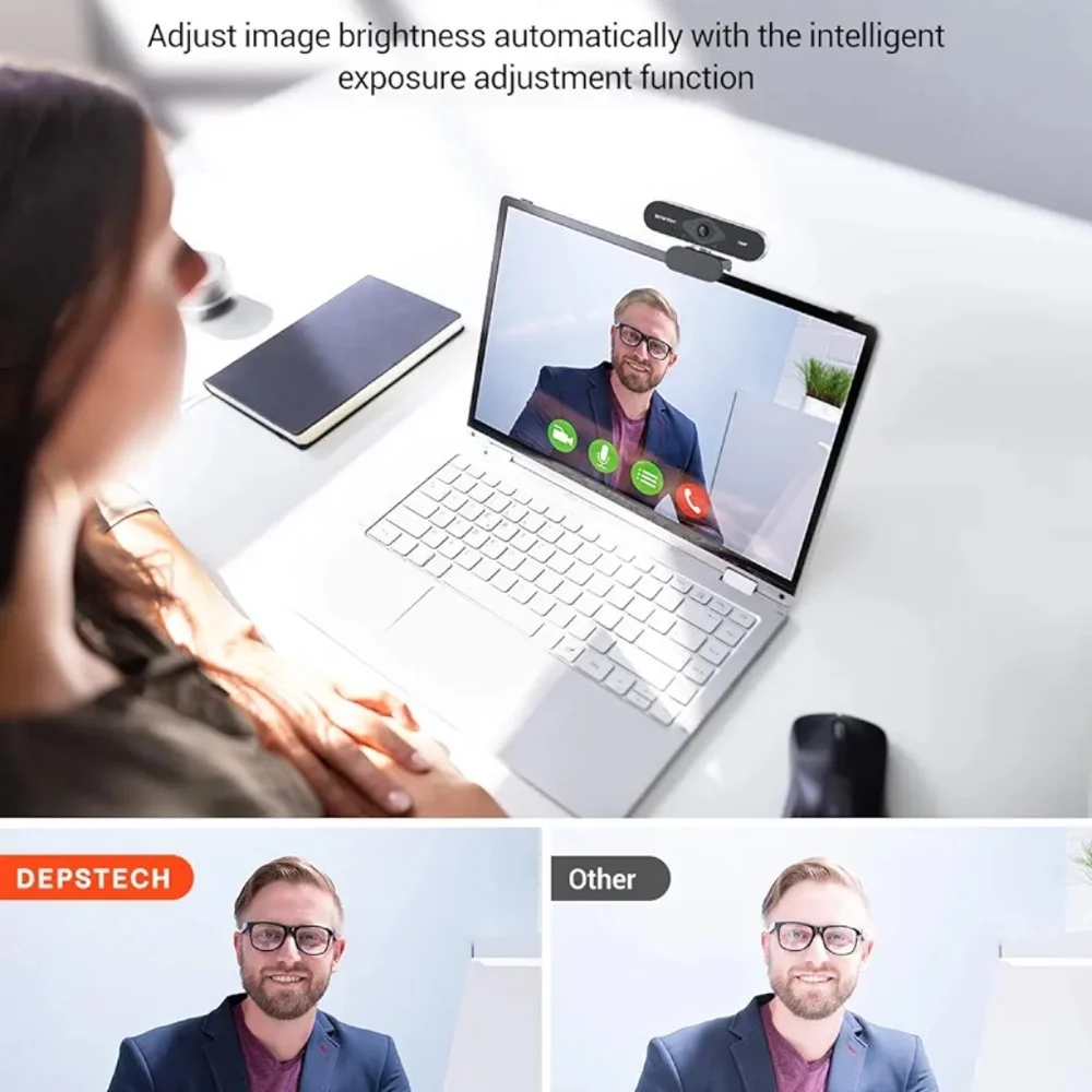 Depstech webcam microphone