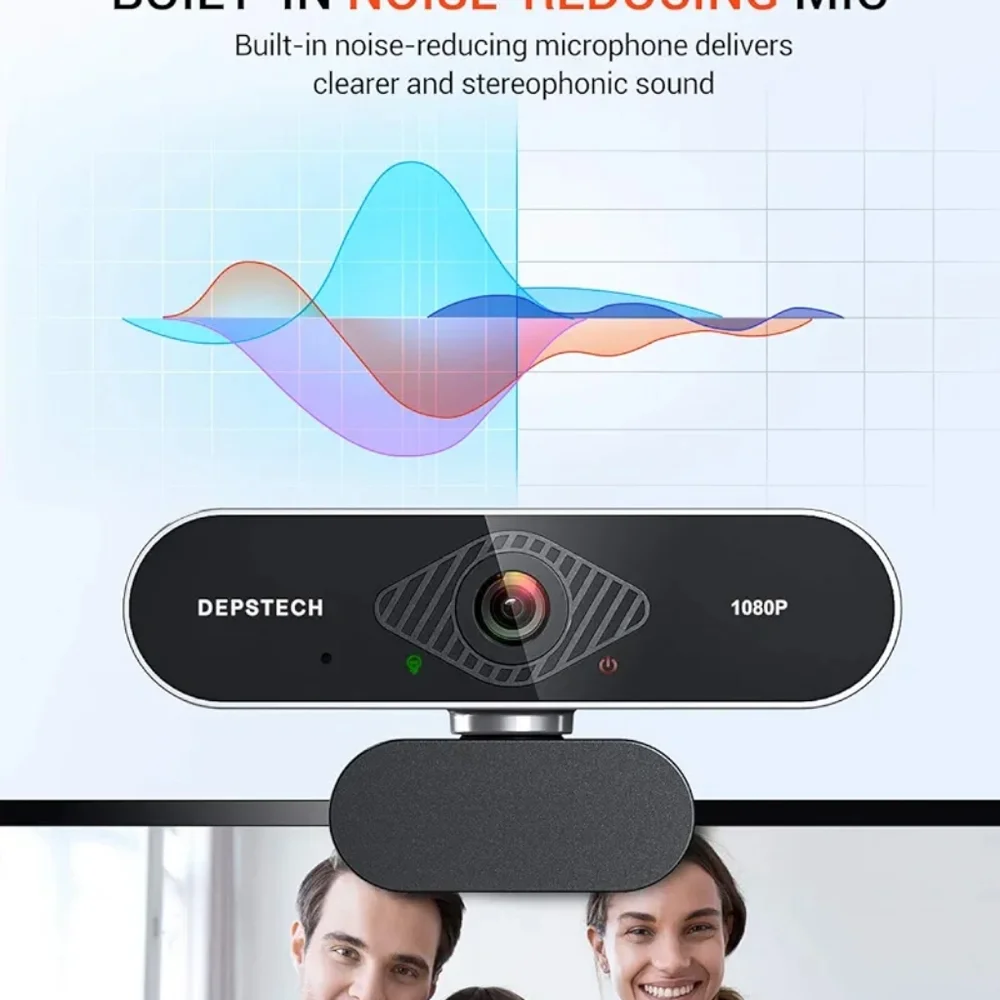 Depstech webcam microphone