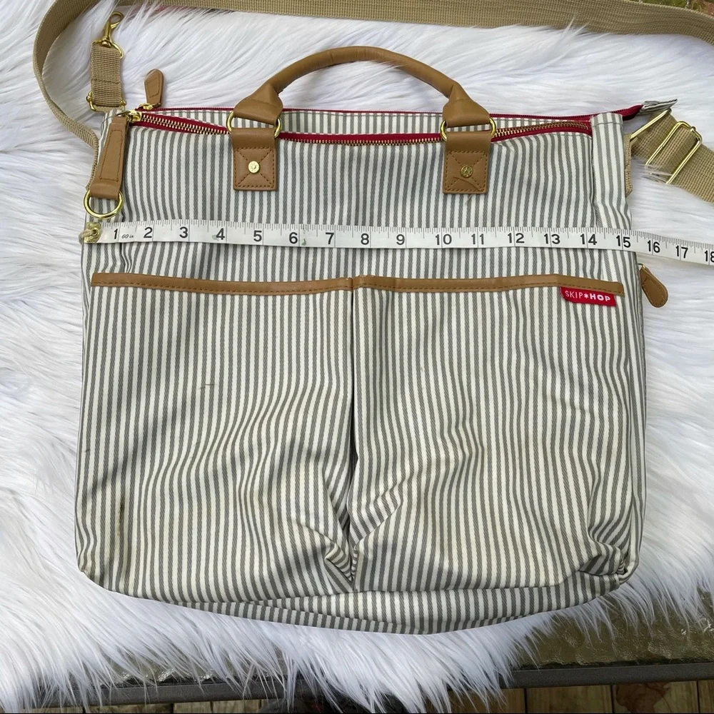 Skip Hop Duo Special Edition Diaper Bag French Stripe