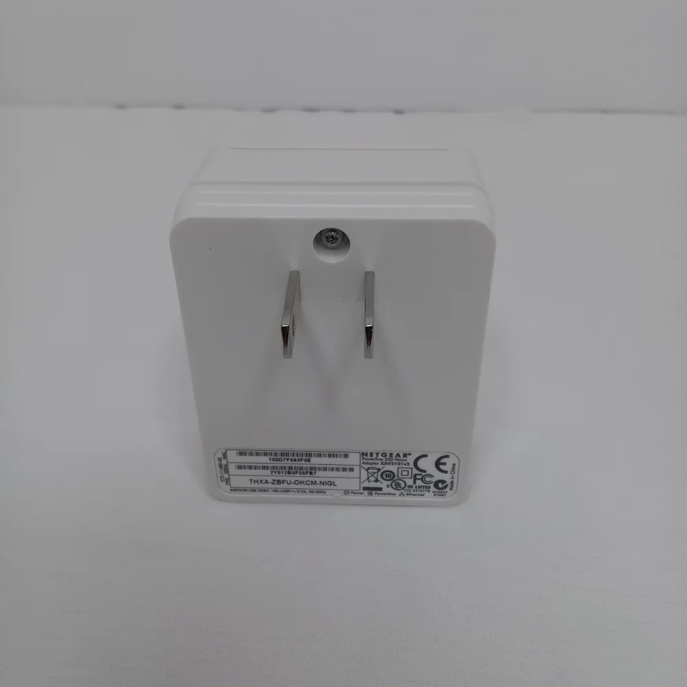 Netgear Powerline 200 Nano Adapter XAV2101v2 Tested & Reset Plug & Play
