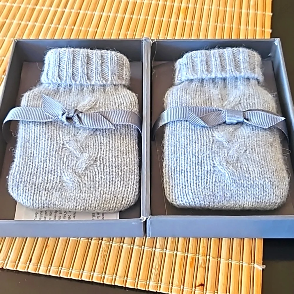 Mini Cashmere Mittens Hand Warmers by Restoration Hardware NWT