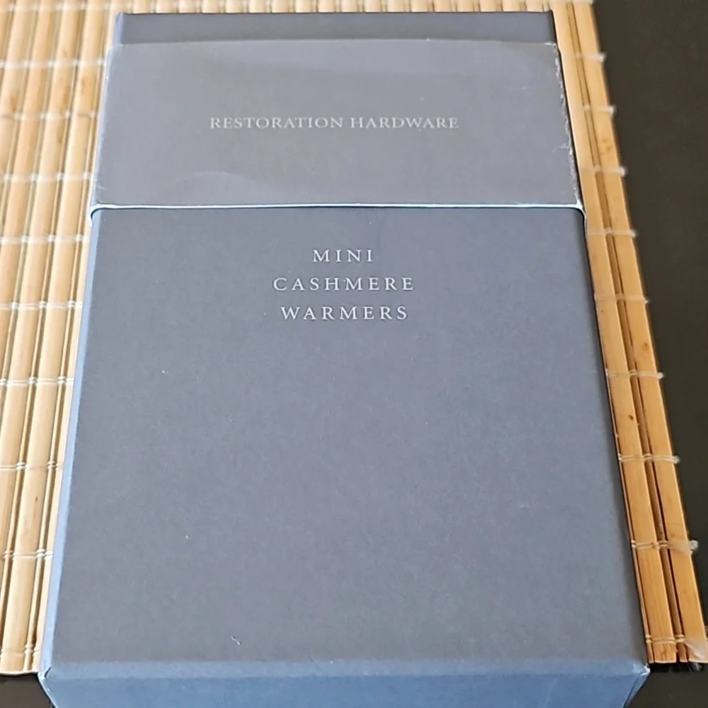 Mini Cashmere Mittens Hand Warmers by Restoration Hardware NWT