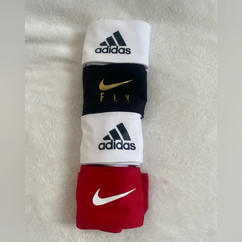 Headbands Adidas Nike OS Color White Black Red