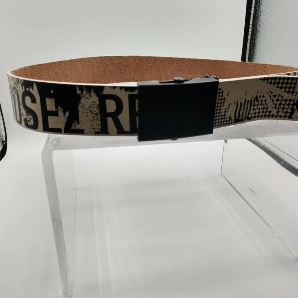 Leather Cirque Du Soleil Belt