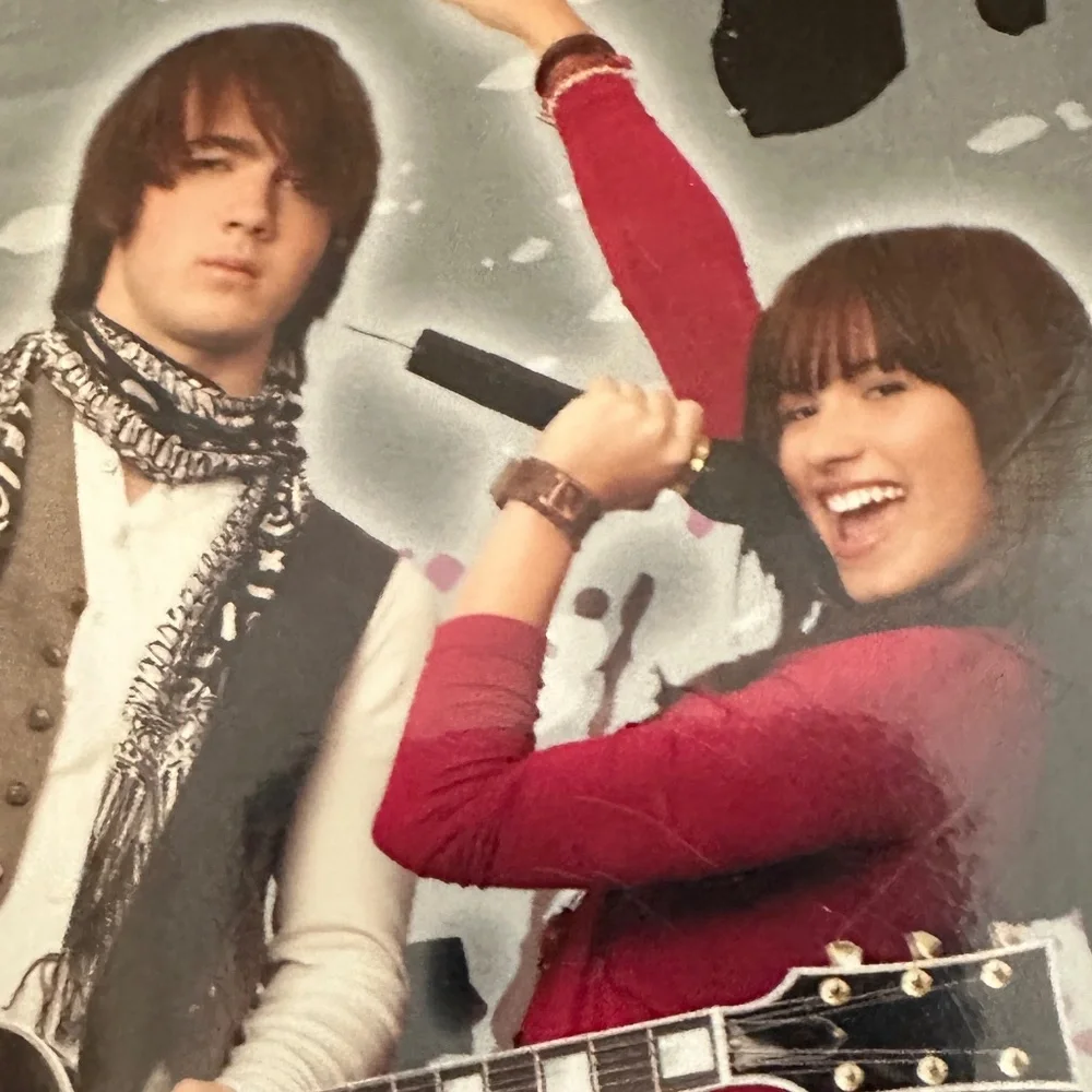 Disney Camp Rock Jonas Brothers Demi Lovato 3 Pack Folders New in Package