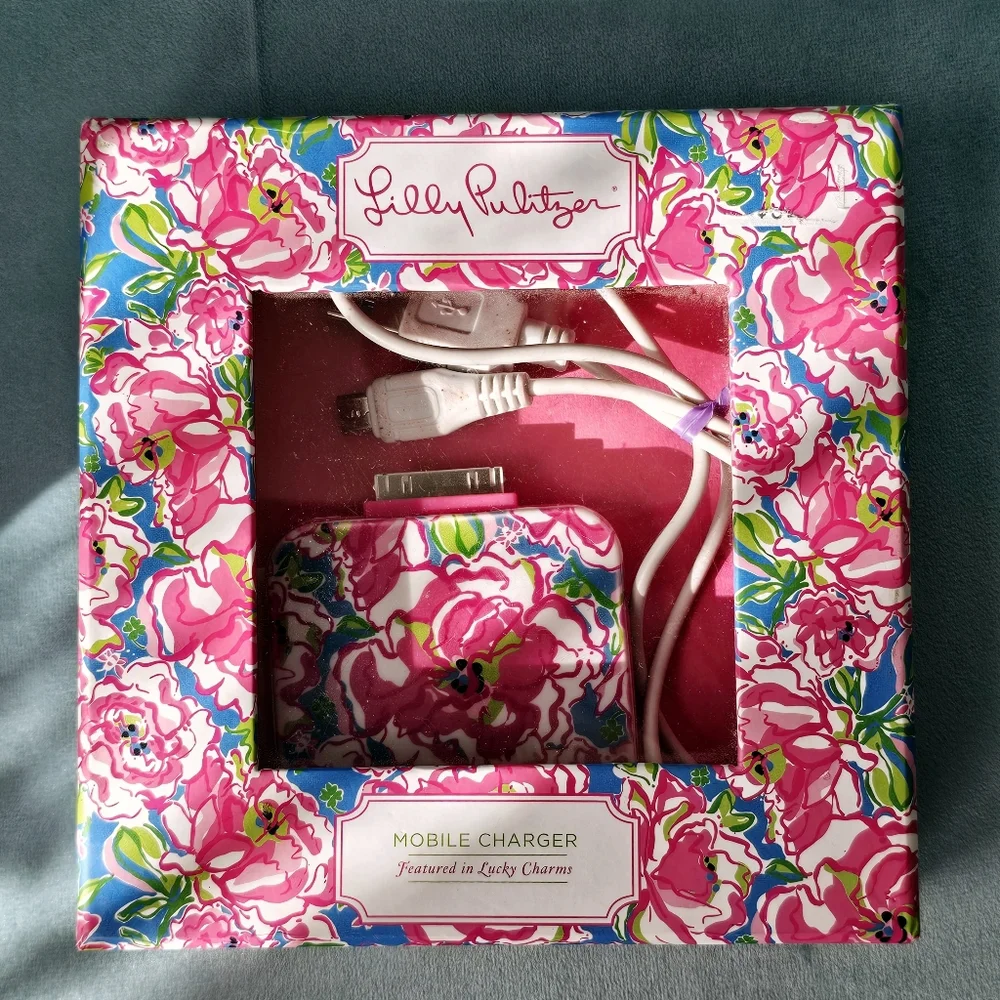Lilly Pulitzer Charger - Lucky Charms