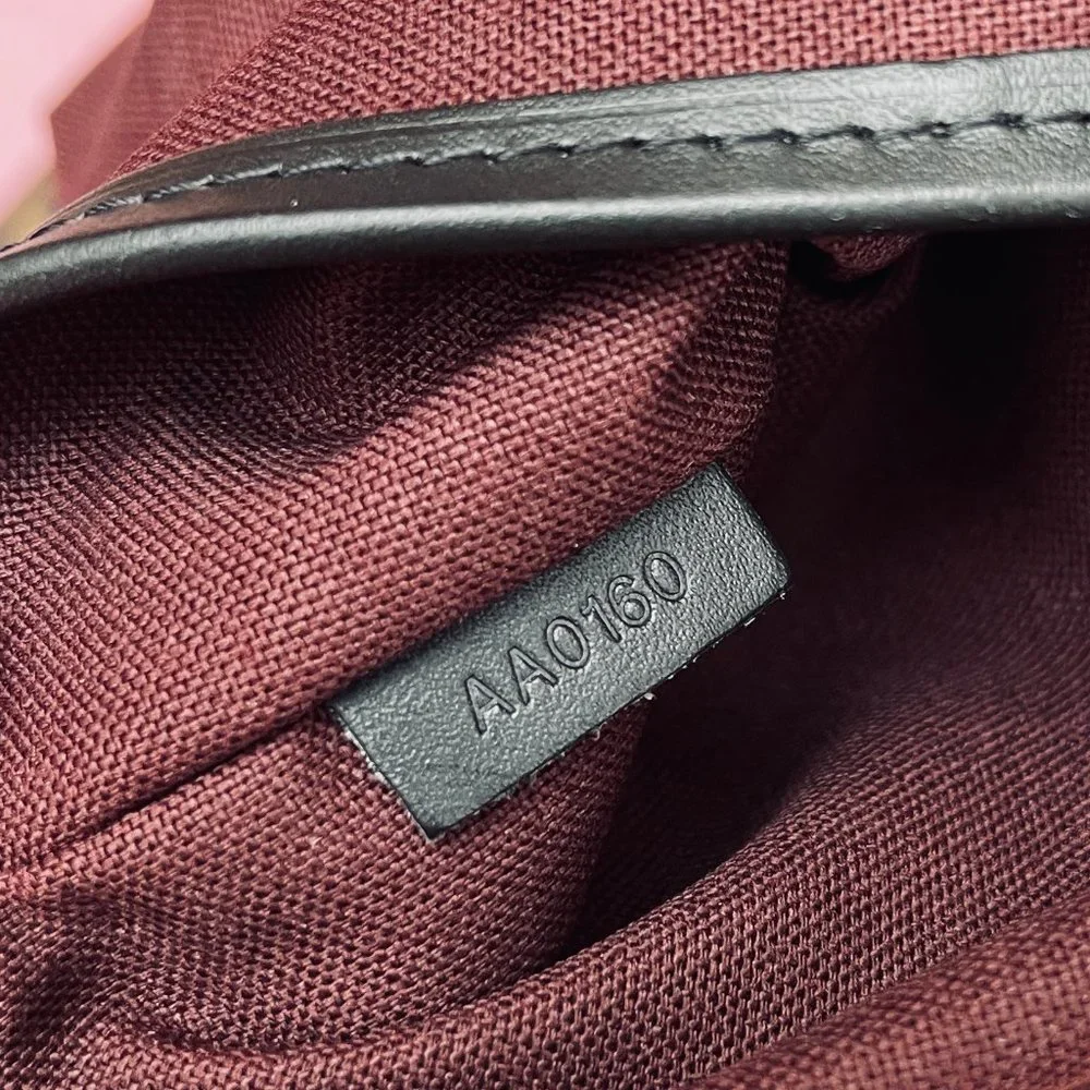 New Auc Louis Vuitton Monogram Macassar Canvas Bass MM Messenger/crossbody Bag