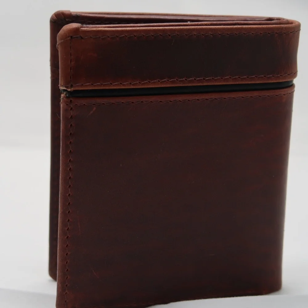 Leather Bifold Credit Card Wallet