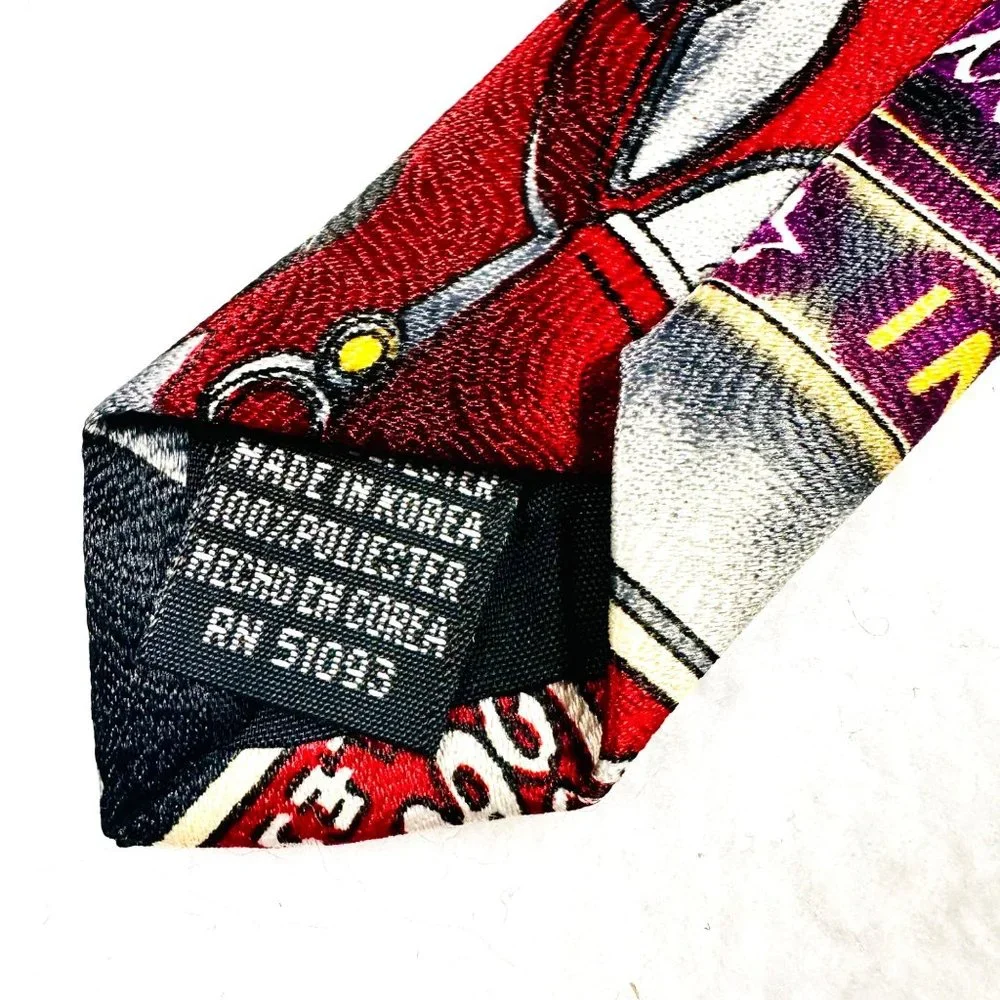 Vintage Official Coca-Cola Neck Tie Drive-In Movie Collectible Tie