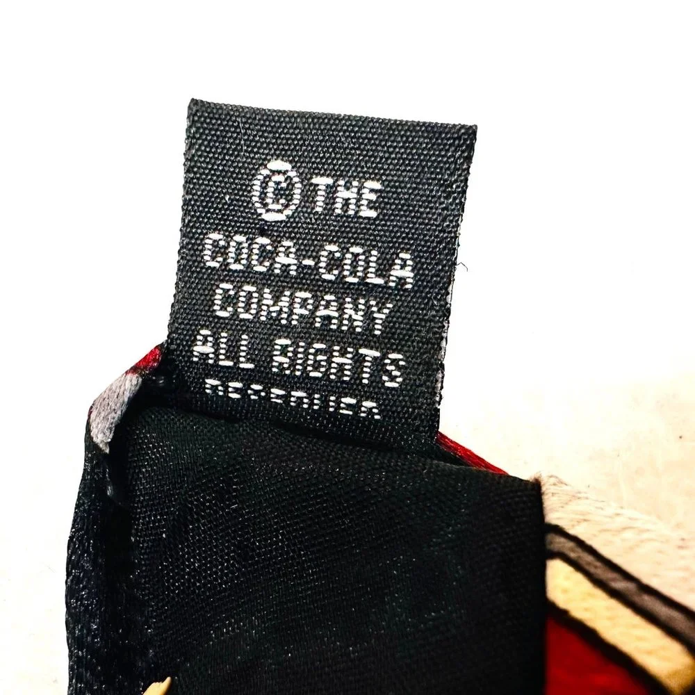Vintage Official Coca-Cola Neck Tie Drive-In Movie Collectible Tie