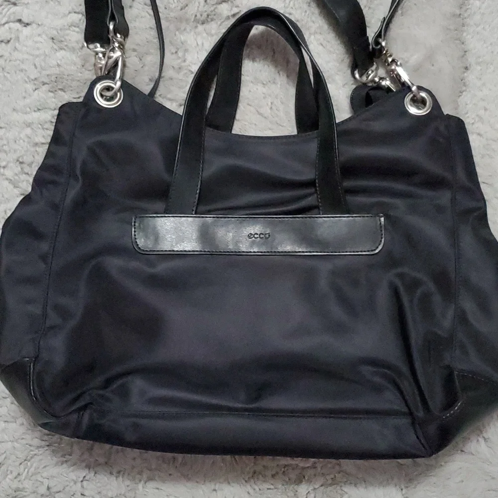 Ecco black nylon