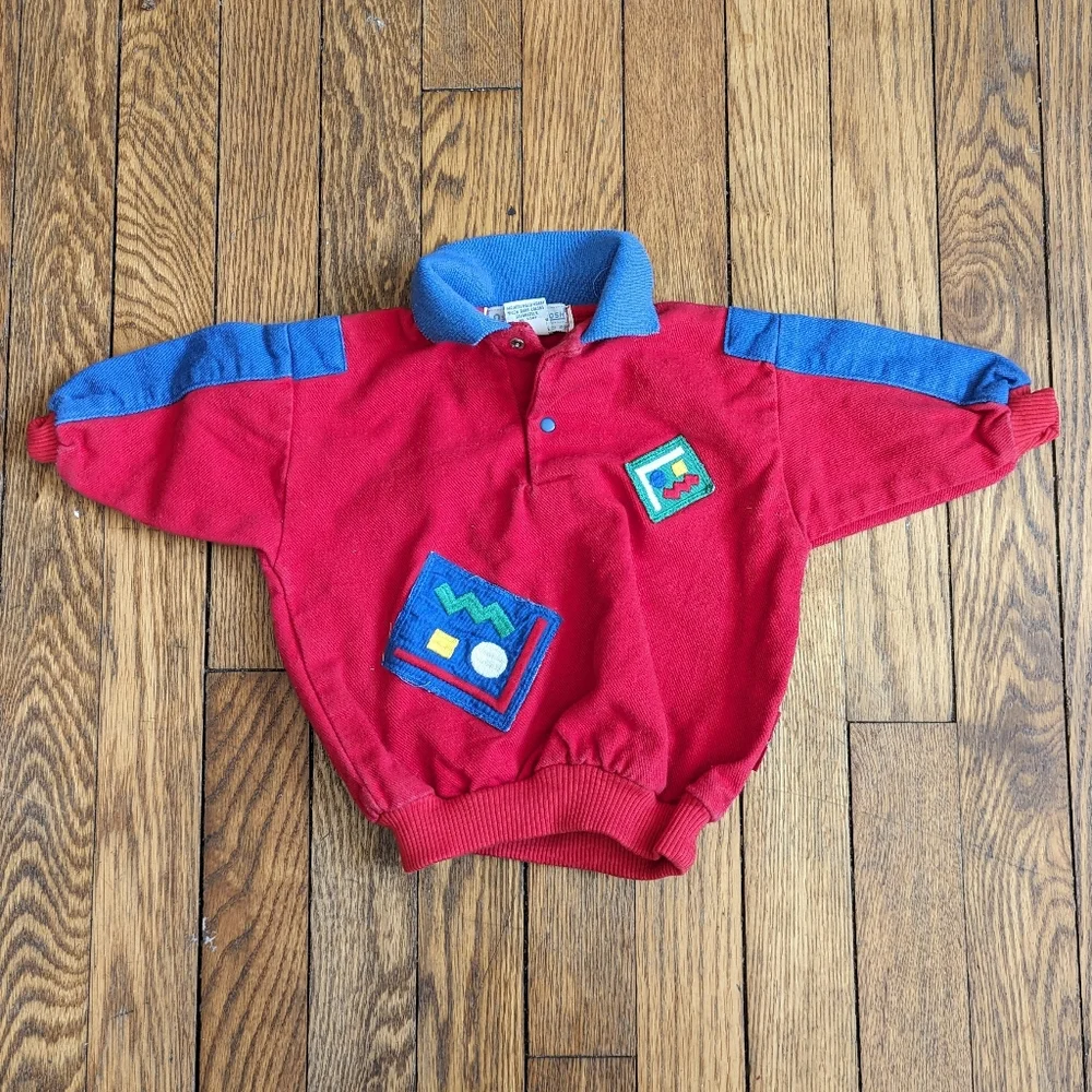 Vintage OshKosh B'Gosh Baby 6-9 Mos. Sweatshirt Pullover