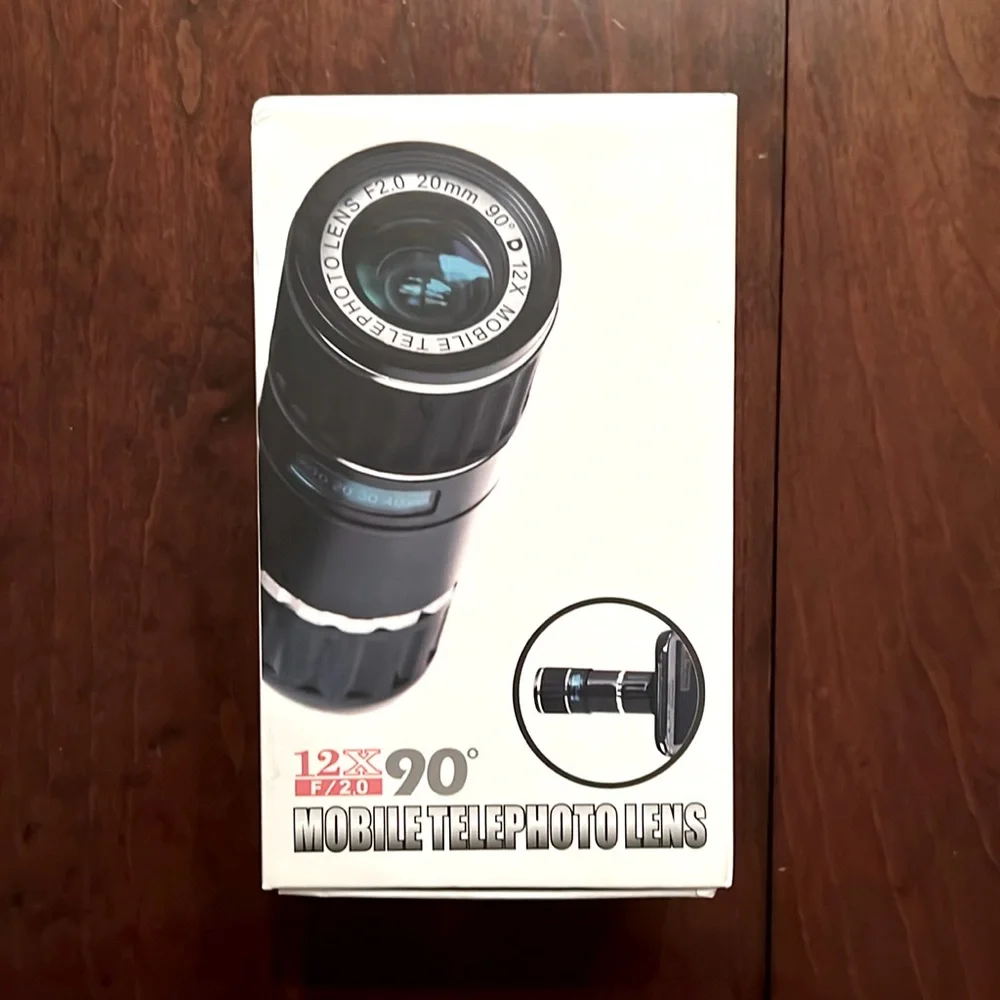 12x90 F/20 Mobile Telephoto Lens for Mobile Phone.