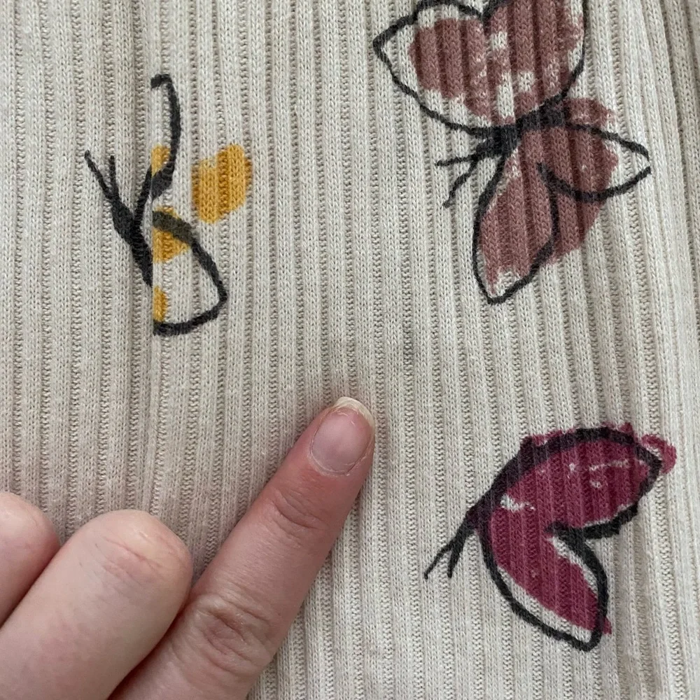 Zara girl butterfly