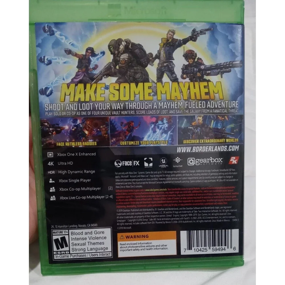 Borderlands 3 Standard Edition Game - Xbox