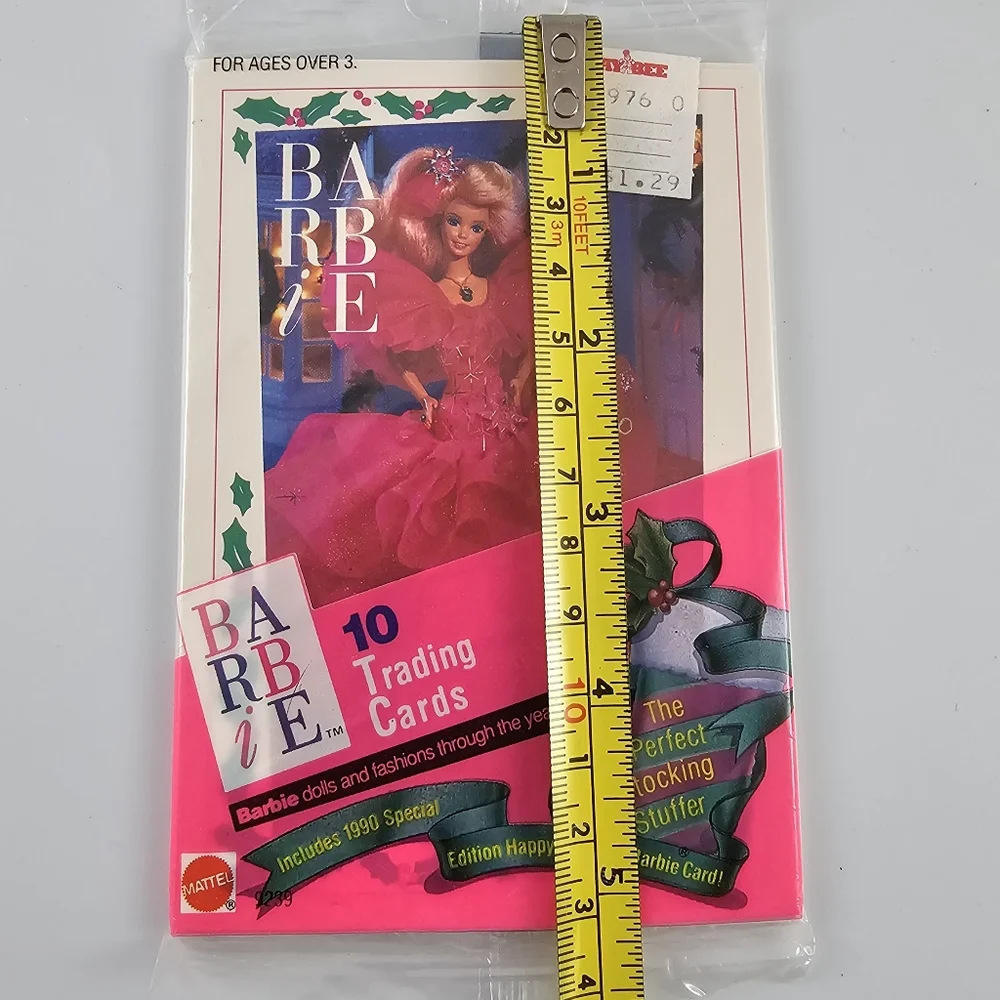 NWT Vintage 90's Barbie Trading Cards Lot of 4 10 packs Fashion Special Edition