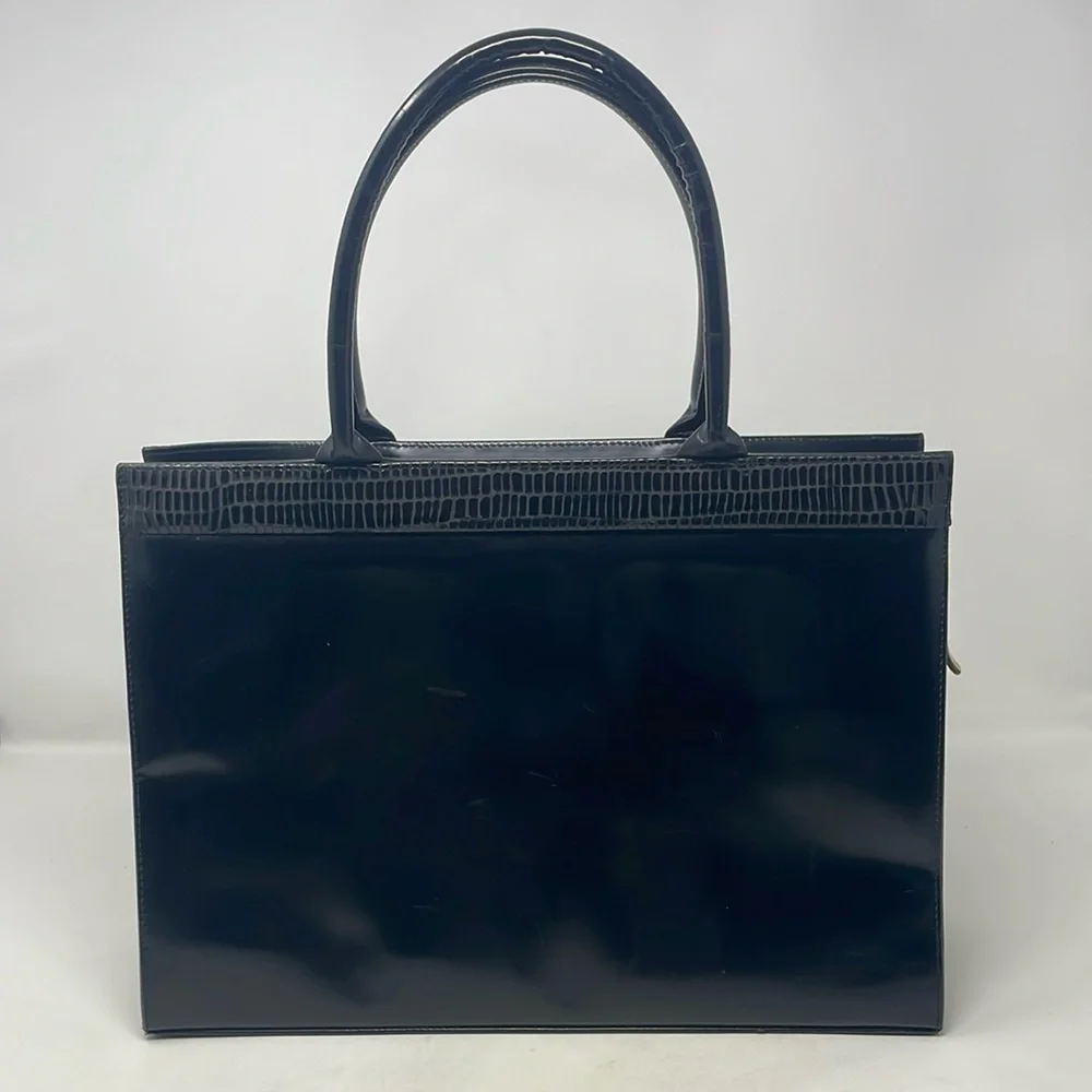 Made in Italy Briefcase Tote🖤