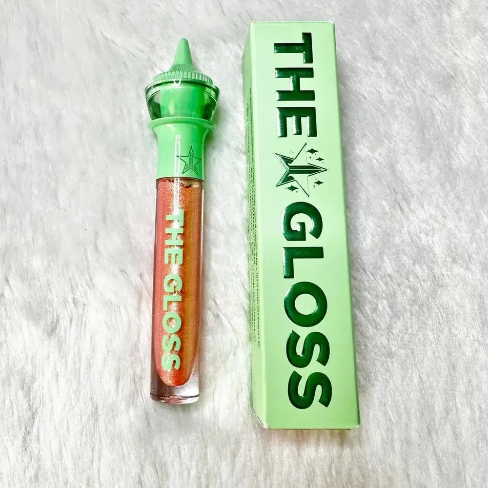 NIB Jeffree Star The Gloss Lip Gloss in Peach Price Tag Full Size 4.5ml