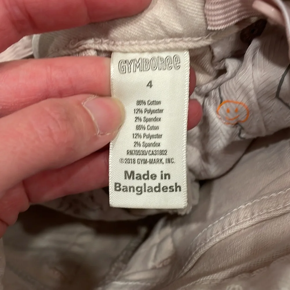 Gymboree washed almost size